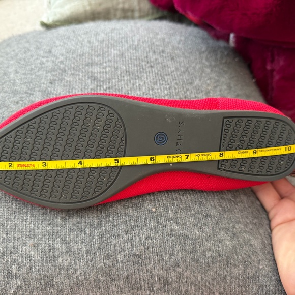 Rothy's Red Pointed Flats - Picture 14 of 15